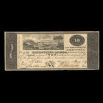 Canada, Bank of Upper Canada (Kingston), 10 dollars <br /> 1 mai 1819