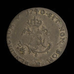 France, Louis XV, 2 sous <br /> 1740