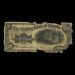 Canada, Sterling Bank of Canada, 20 dollars <br /> 25 avril 1906