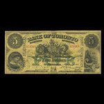 Canada, Bank of Toronto (The), 5 dollars <br /> 1 février 1906