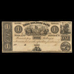 Canada, Free Holders Bank of the Midland District, 1 dollar <br /> 1838