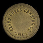 Canada, Grand Forks Canning Co. Limited, 5 cents <br /> 1929