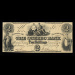 Canada, Banque de Québec, 2 dollars <br /> 1 novembre 1859