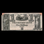 Canada, Banque de Québec, 1 dollar <br /> 1862