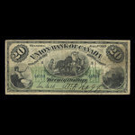 Canada, Union Bank of Canada (The), 20 dollars <br /> 1 juillet 1912