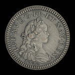 France, Louis XV, 20 sols <br /> 1720