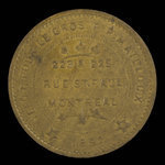 Canada, Ludger Gravel, 1 bidon <br /> 1892