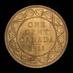 Canada, Georges V, 1 cent <br /> 1911