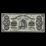 Canada, Dominion du Canada, 1 dollar <br /> 1 juin 1878