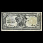 Canada, Canadian Bank of Commerce, 5 dollars <br /> 2 janvier 1917