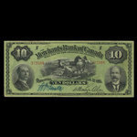 Canada, Merchants Bank of Canada (The), 10 dollars <br /> 1 février 1916