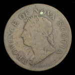 Canada, Province de la Nouvelle-Écosse, 1 penny <br /> 1832