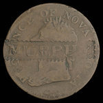 Canada, Province de la Nouvelle-Écosse, 1/2 penny <br /> 1832