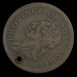 Canada, Province de la Nouvelle-Écosse, 1 penny <br /> 1832