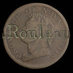 Canada, Province de la Nouvelle-Écosse, 1/2 penny <br /> 1832