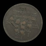 Canada, inconnu, 1/2 penny <br /> 1835
