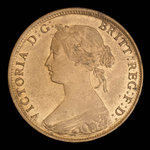Canada, Province de la Nouvelle-Écosse, 1 cent <br /> 1864