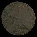 Canada, Starr & Shannon, 1/2 penny <br /> 1815