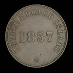 Canada, George Davies, 1/2 penny <br /> 1857