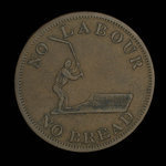 Canada, Perrins Bros., 1/2 penny <br /> 1837
