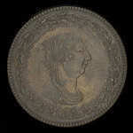 Grande-Bretagne, Scorrier House, 1 penny <br /> 1812