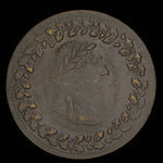 Canada, inconnu, 1/2 penny <br /> 1812