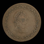 Canada, Joseph Tiffin, 1/2 penny <br /> 1812