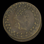 Canada, inconnu, 1/2 penny <br /> 1812