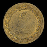 Canada, inconnu, 1/2 penny <br /> 1812