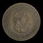 Canada, inconnu, 1/2 penny <br /> 1812