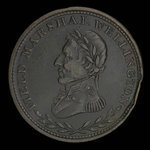 Canada, inconnu, 1/2 penny <br /> 1813