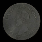 Canada, inconnu, 1/2 penny <br /> 1805