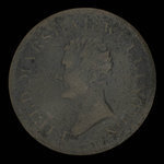 Canada, inconnu, 1/2 penny <br /> 1805