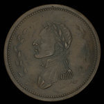 Canada, inconnu, 1/2 penny <br /> 1811