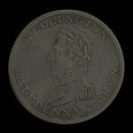 Canada, inconnu, 1/2 penny <br /> 1814