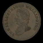 Canada, inconnu, 1/2 penny <br /> 1816