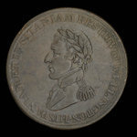 Canada, J.K. Picard, 1/2 penny <br /> 1812