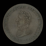 Canada, inconnu, 1/2 penny <br /> 1812