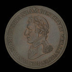 Canada, inconnu, 1/2 penny <br /> 1812