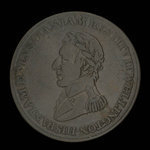 Canada, inconnu, 1/2 penny <br /> 1812