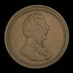Canada, inconnu, 1/2 penny <br /> 1825