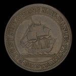 Grande-Bretagne, Bristol Brass & Copper Company, 1/2 penny <br /> 1811