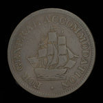 Canada, inconnu, 1/2 penny <br /> 1813