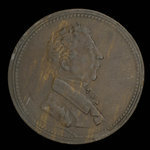 Canada, inconnu, 1/2 penny <br /> 1830