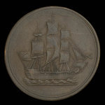 Canada, inconnu, 1/2 penny <br /> 1815