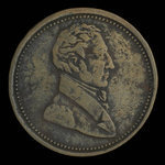 Canada, inconnu, 1/2 penny <br /> 1830