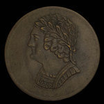 Canada, inconnu, 1/2 penny <br /> 1820