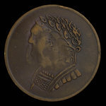 Canada, inconnu, 1/2 penny <br /> 1820