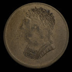Canada, inconnu, 1/2 penny <br /> 1820