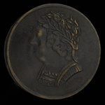 Canada, inconnu, 1/2 penny <br /> 1820